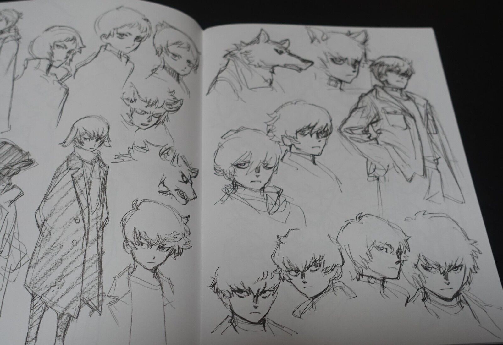 Yoh Yoshinari BNA Animation ROUGH DESIGN ART WORK NOTE BOOK vol.2 