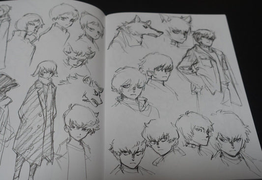 Yoh Yoshinari BNA Animation ROUGH DESIGN ART WORK NOTE BOOK vol.2 