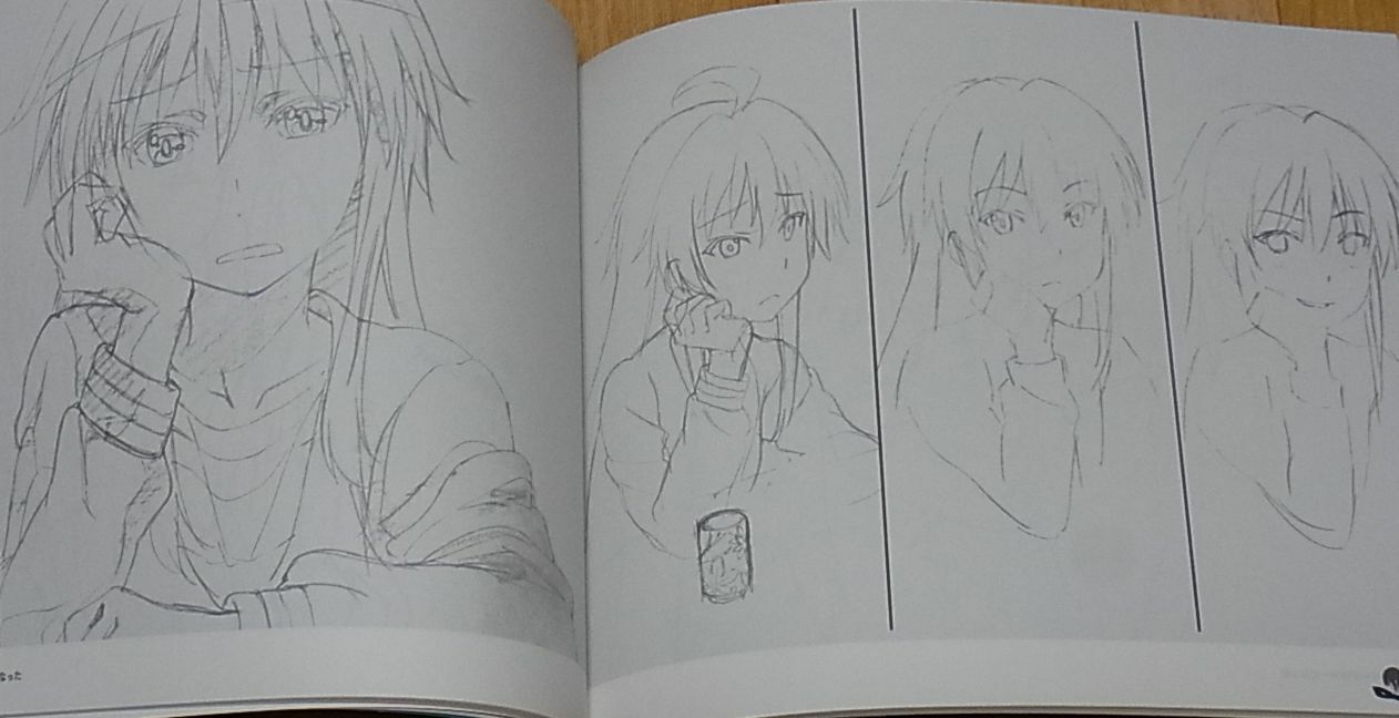 Non Non Biyori Character Key Frame Art Book 4 