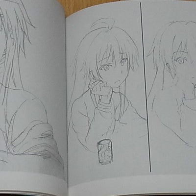 Non Non Biyori Character Key Frame Art Book 4 