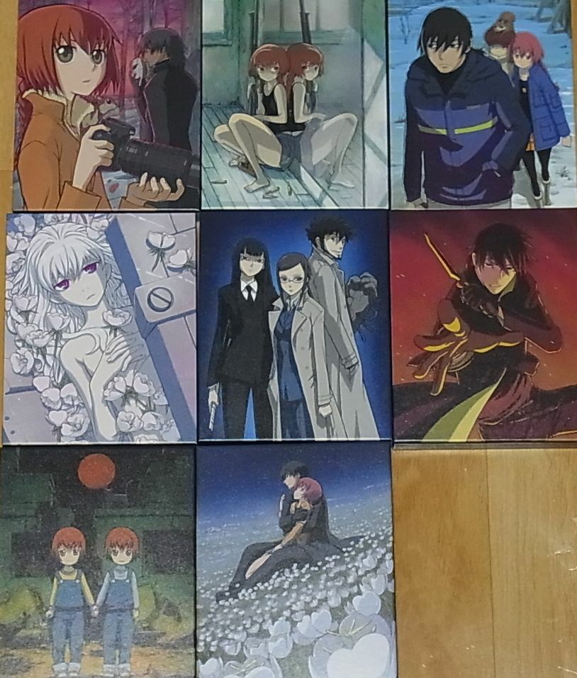 DARKER THAN BLACK Gemini of the Meteor Blu-ray vol.1-8 complete set 