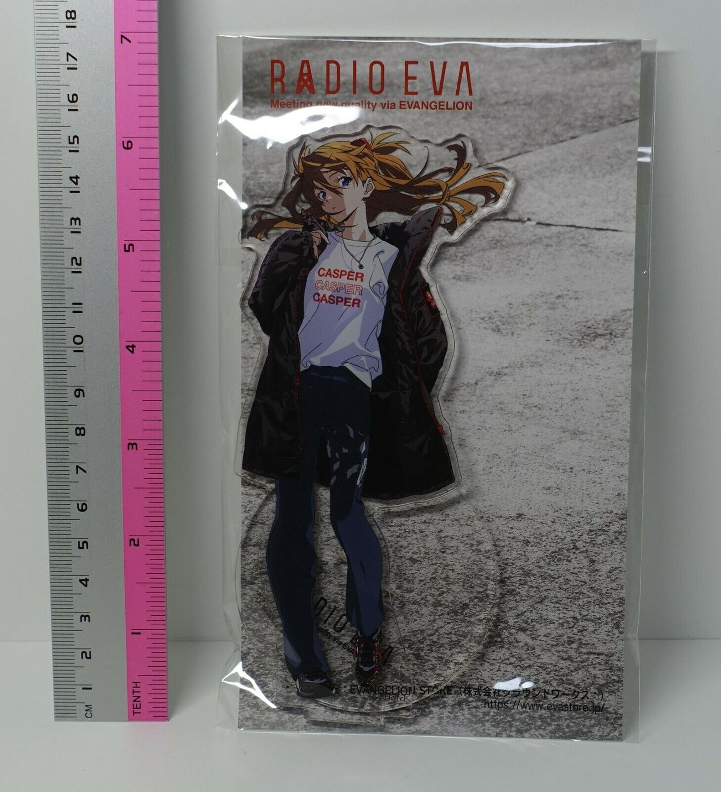 Evangelion Radio Eva Mai Yoneyama Art Acrylic Stand Figure 5