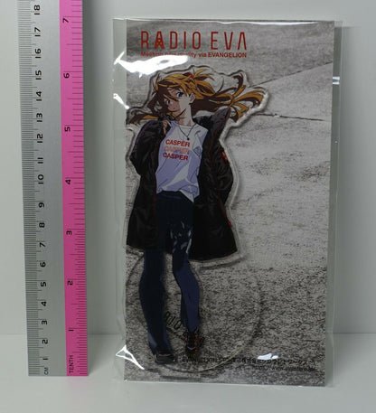 Evangelion Radio Eva Mai Yoneyama Art Acrylic Stand Figure 5 Character Set 