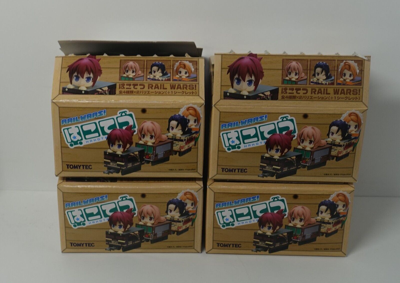 TOMY TEC RAIL WARS! RAILWARS HAKOTETSU Set Variation Face 