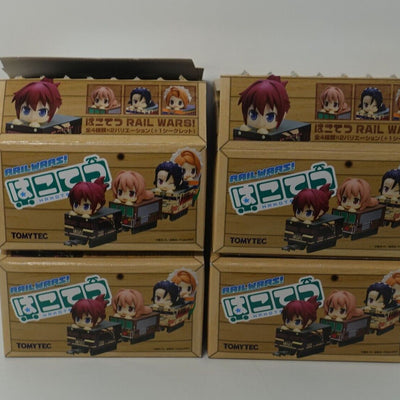 TOMY TEC RAIL WARS! RAILWARS HAKOTETSU Set Variation Face 
