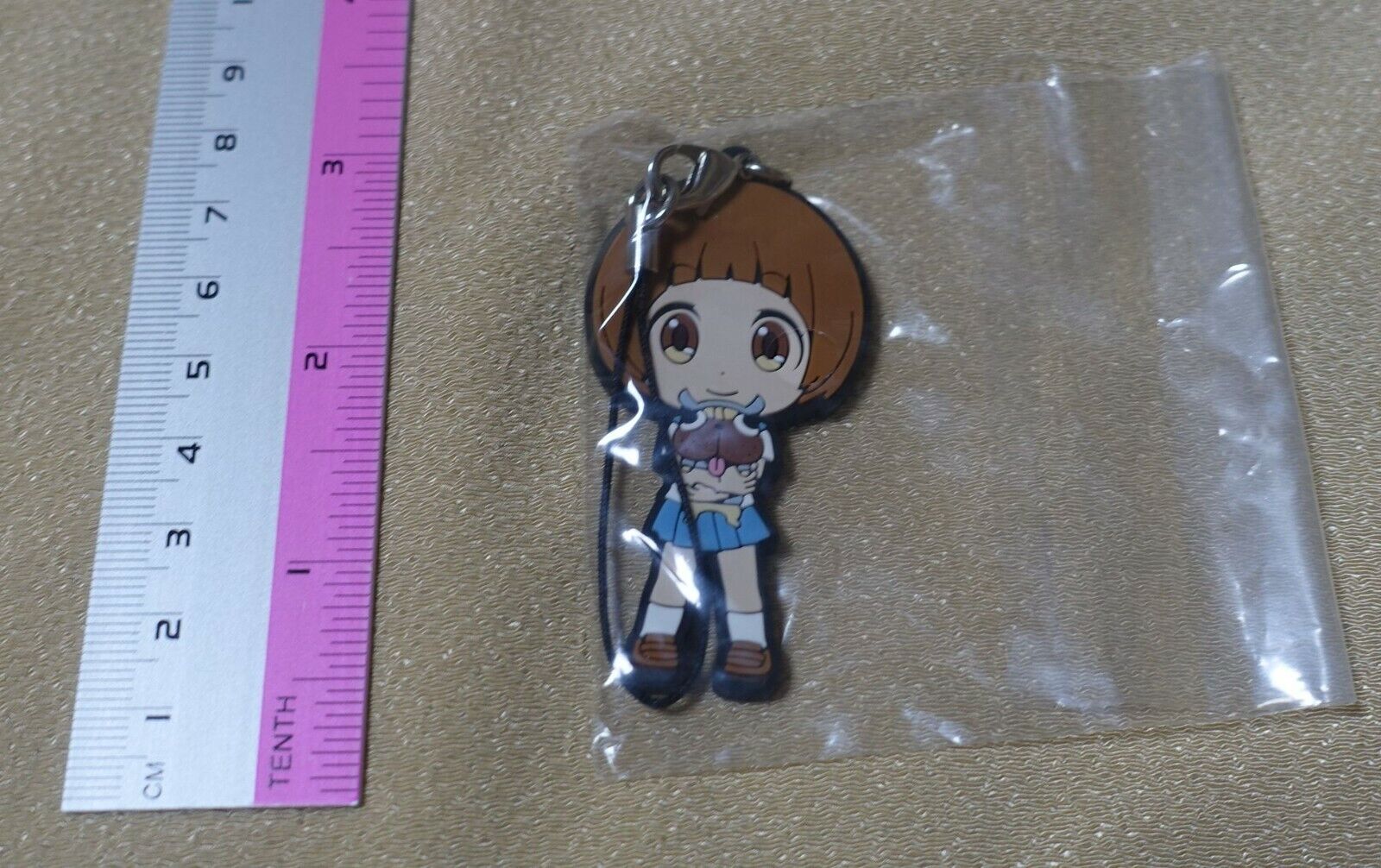 KILL LA KILL Kyun Chara Rubber Key Chain Mako Manganshoku 