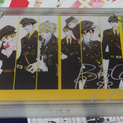 Ouran High School Host Club Reproduction of Original Picture 10 Set & PVC Case 