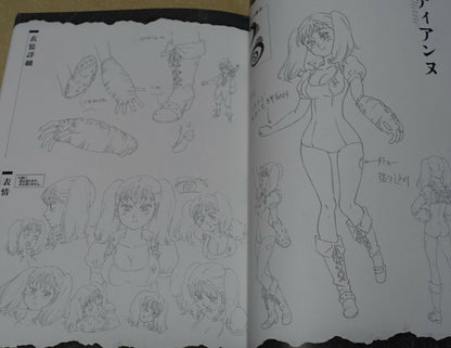 Animation Seven Deadly Sins Official Setting Art Collection Book 