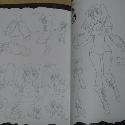 Animation Seven Deadly Sins Official Setting Art Collection Book 