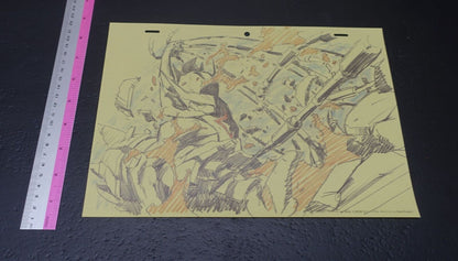 Umakoshi Yoshihiko Print Illustration Art Sheet CASSHERN 