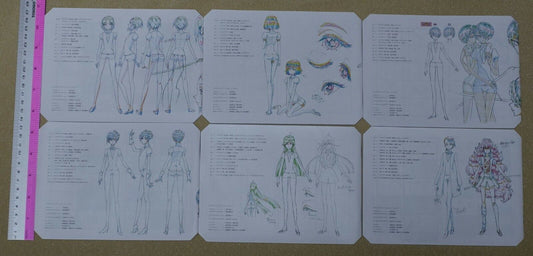 Houseki no Kuni Land of the Lustrous ART WORK COLLECTION Vol.1-6 complete set 