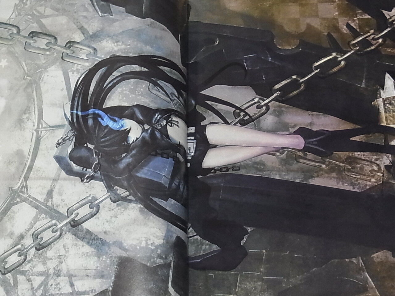 Huke Color Art Book Collection DLK Stein's Gate Black Rock Shooter 240page 