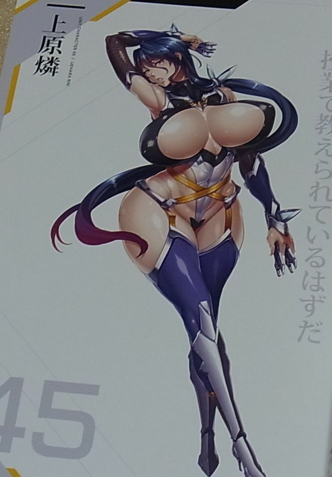 TAIMANIN RPGX CHARACTER VISUAL ART BOOK Vol.1 ASAGI C97 NINJA GIRL 