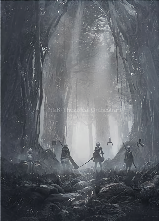 NieR Theatrical Orchestra 12020 A3 Size Clear Poster 