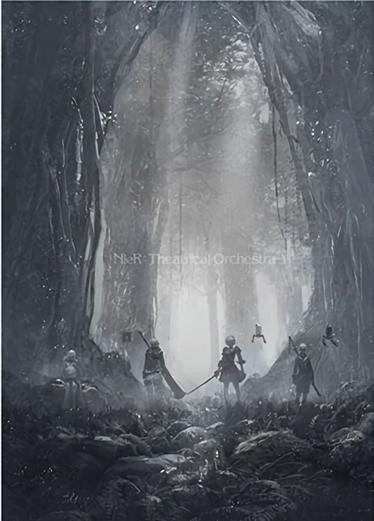 NieR Theatrical Orchestra 12020 A3 Size Clear Poster 