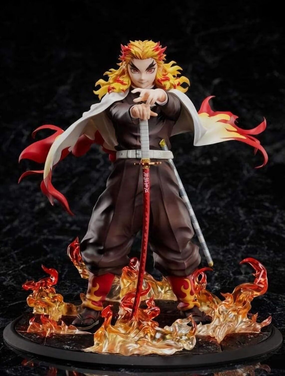 Aniplex Figure Statue Kyojuro Rengoku Demon Slayer Kimetsu no Yaiba 