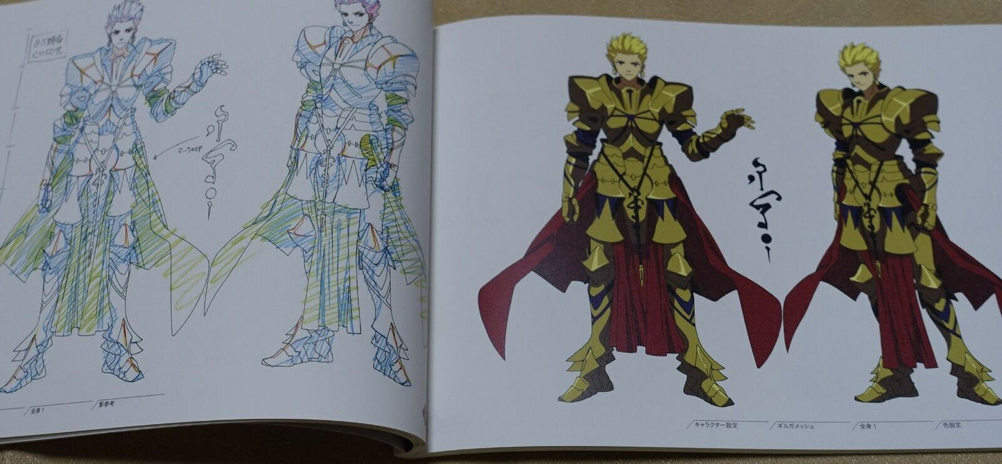 Fate EXTRA CCC OP animation PRODUCTION NOTE Labyrinth Box 