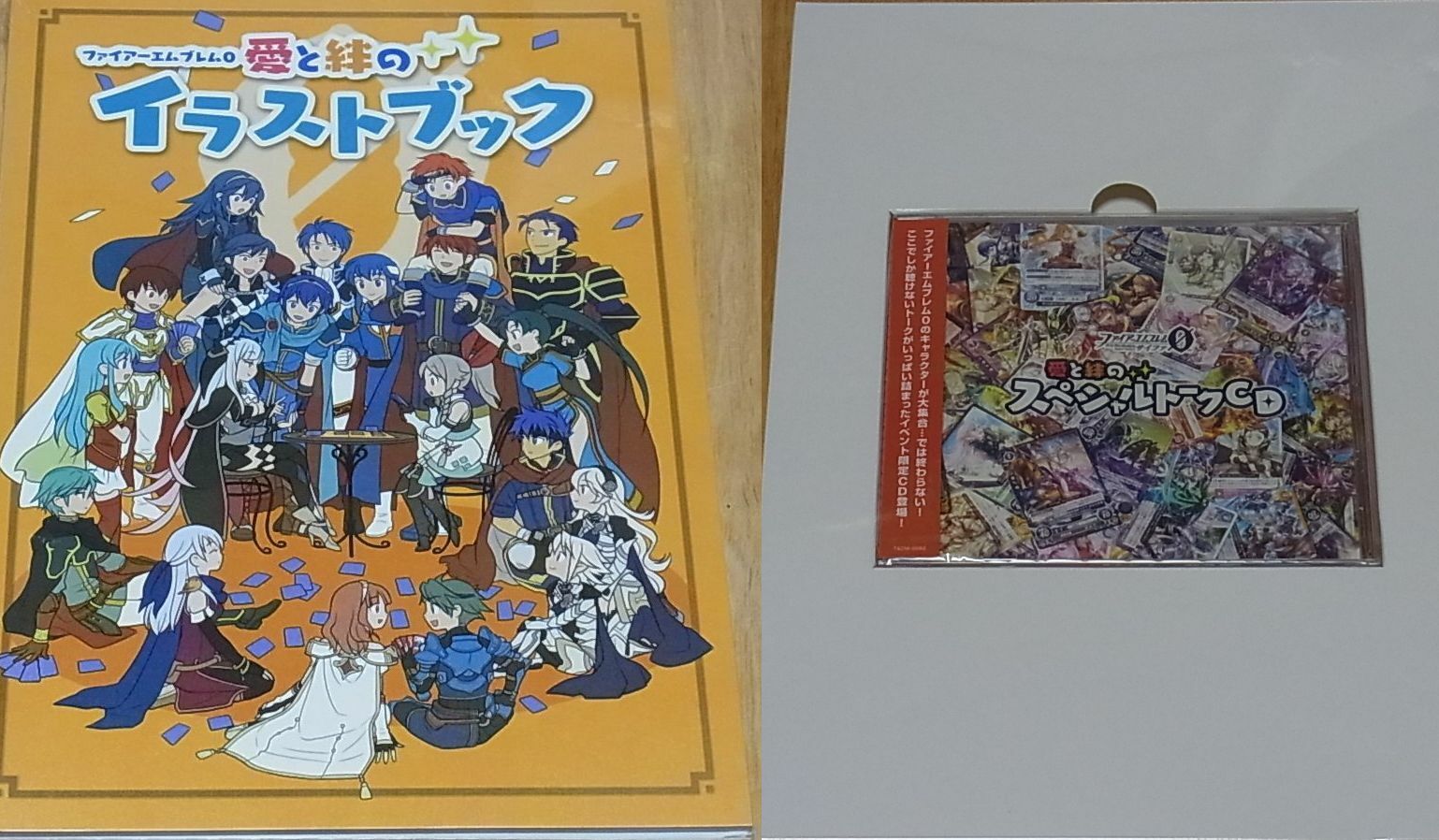 Fire Emblem 0 Cipher Event Limited Staff Art Book & Characters Special Talk CD 