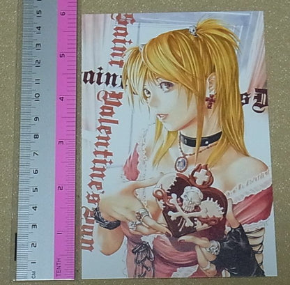 Takeshi Obata Exhibition Event Death Note Art Post Card 10 Pieces Set with Case 