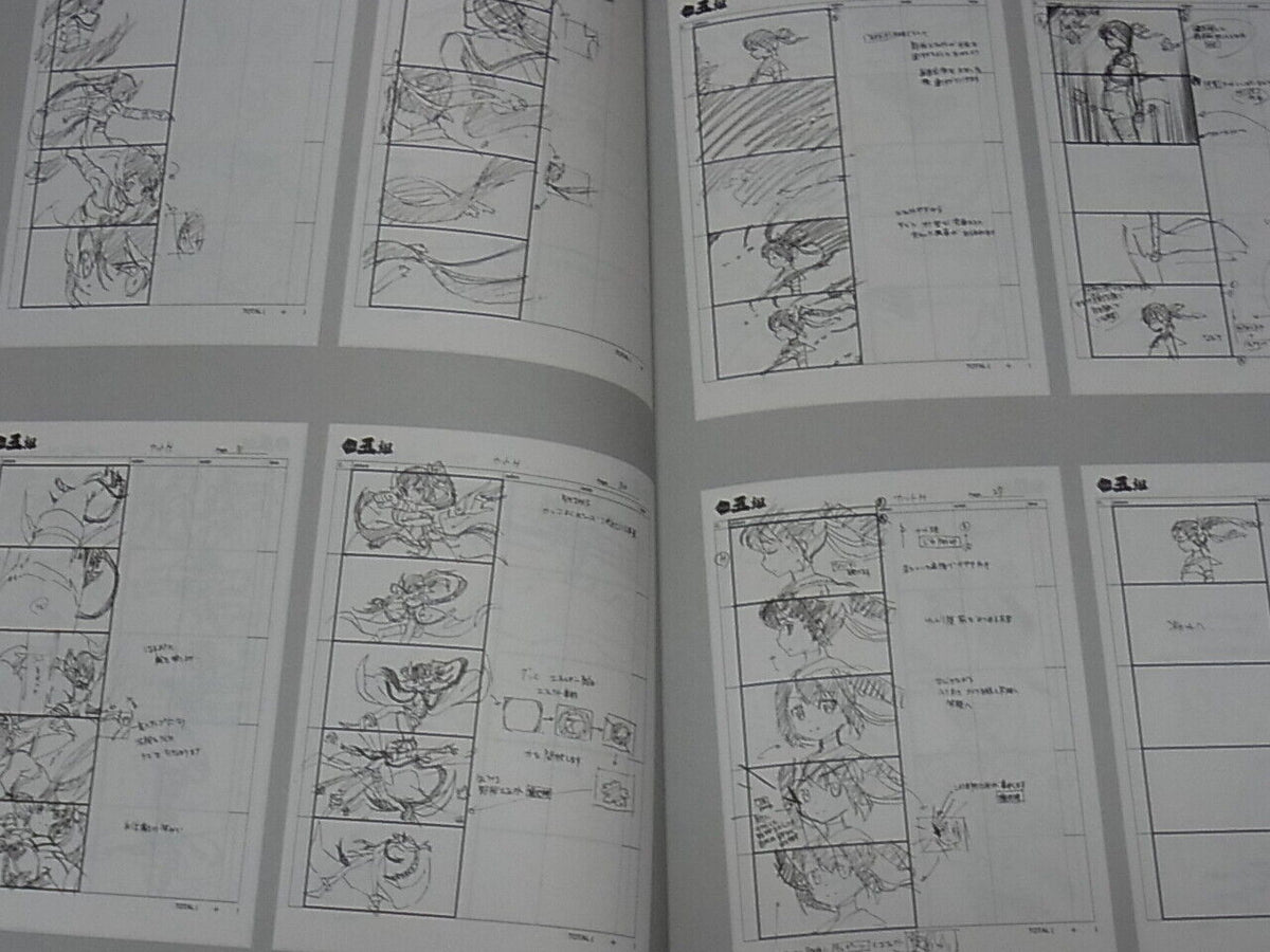 Studio 5 Kumi Yuki Yuna Is a Hero Animation Key Frame , Design Art Work Book 