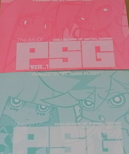 GEEK FLEET The Art Of PSG 1&2 Set Panty and Stocking Design Art Collection Book 
