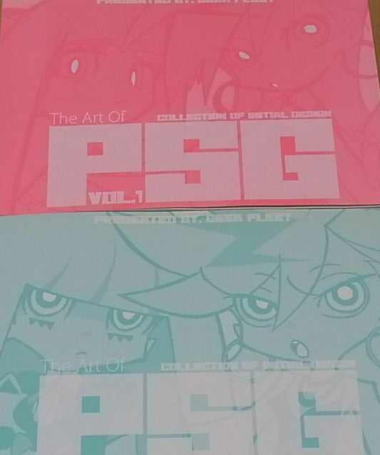 GEEK FLEET The Art Of PSG 1&2 Set Panty and Stocking Design Art Collection Book 