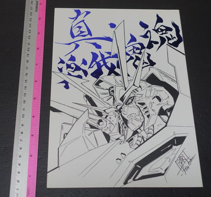 Masami Obari Animation Gundam Build Fighters Try Key Frame Art Book 