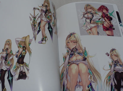 C99 Dorayakiya Xenoblade 2 Color Fan Art Book XENO FAN FUN BOOK 
