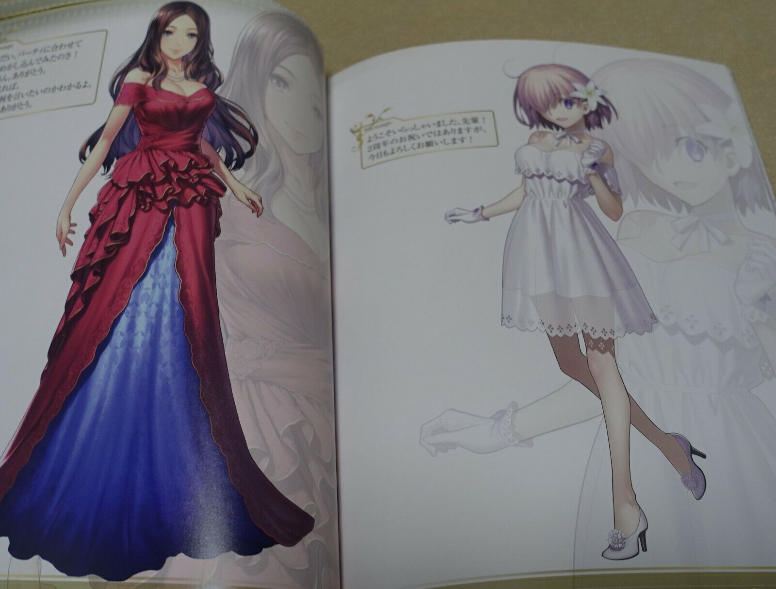 Type-Moon Fate Grand Order FGO MEMORIAL ART BOOK 2nd Anniversary ALBUM 