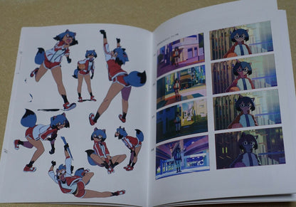Yoh Yoshinari BNA Animation ROUGH DESIGN ART WORK NOTE BOOK 