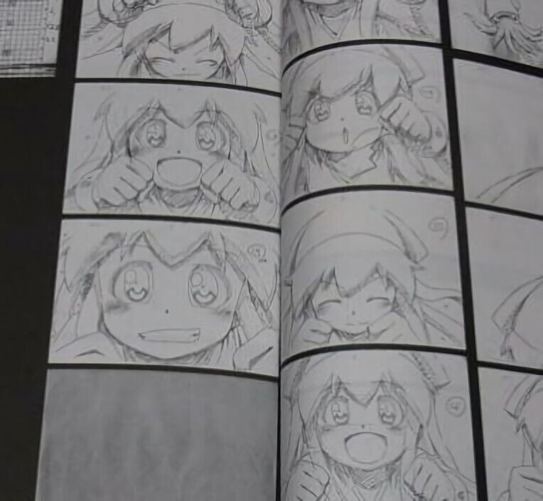 Shinryaku! Ika Musume Squid Girl Animation Director's Key Frame Art Book 4 Set 