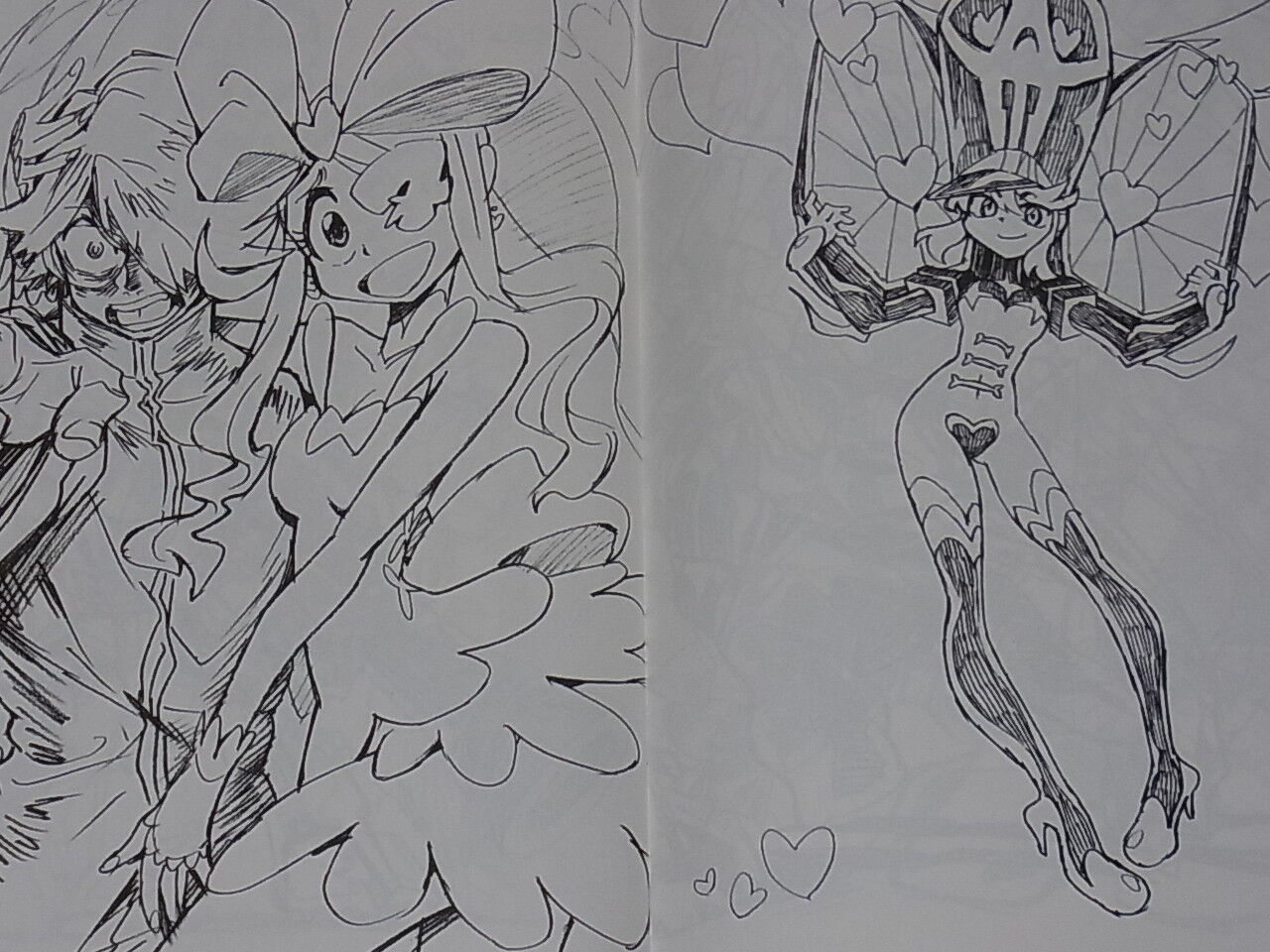 Hiroyuki Imaishi Anime Illustration Book Kill la Kill etc RARE Chirashi-Syumai 