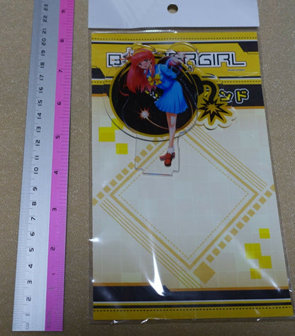 BOMBER GIRL Character Acrylic Stand Figure Tokimeki Memorial SHIORI FUJISAKI 