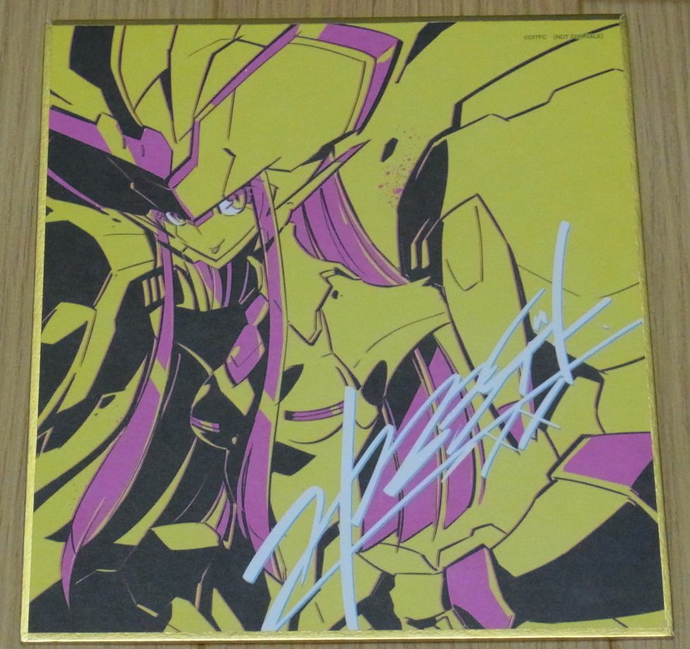 Darling in the Franxx Staff Print Art Shikishi Shigeto Koyama Zero Two Strelizia 