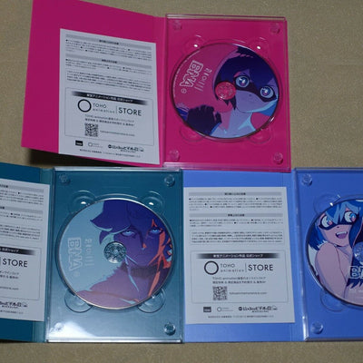 BNA Animation Blu-ray Disc Vol.1-3 complete Yoh Yoshinari Disc Only item 