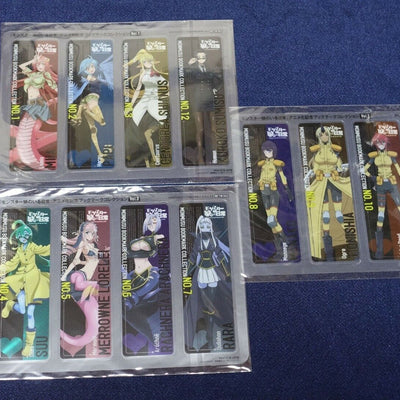 Monster Musume Everyday Life with Monster Girls PVC Book Mark 12 piece set 