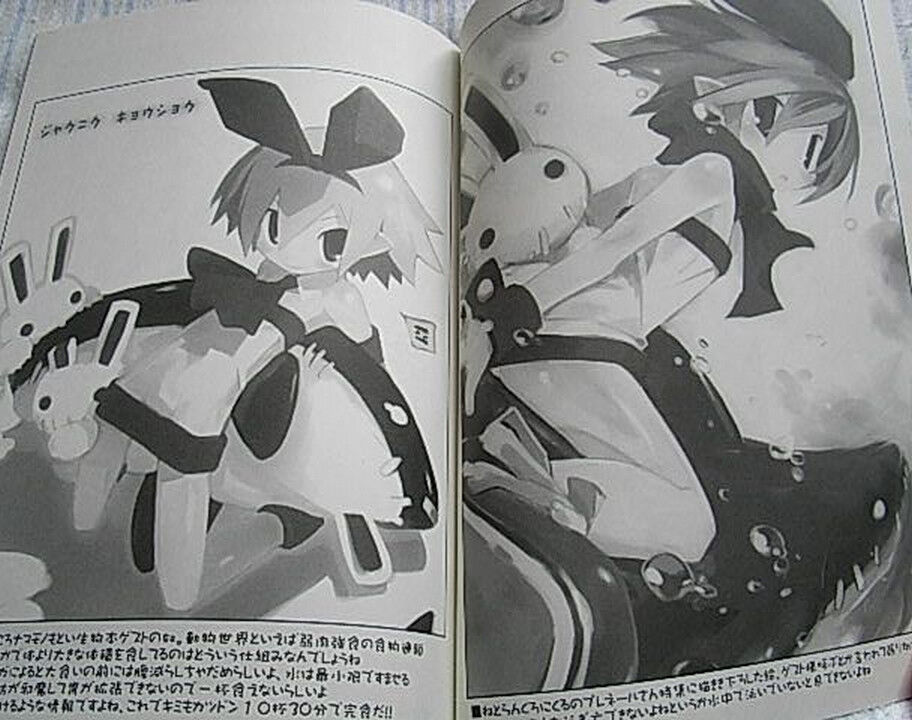 TAKEHITO HARADA ILLUSTRATION BOOK kipple 05 DISGAEA Pleinair DOUJINSHI 