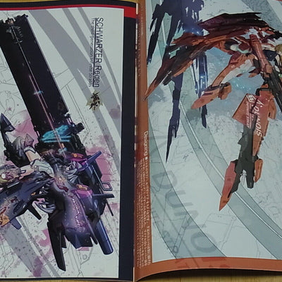 Nenchi Infinite Stratos Color Fan Art Book IS Girls Mechanical Collection 