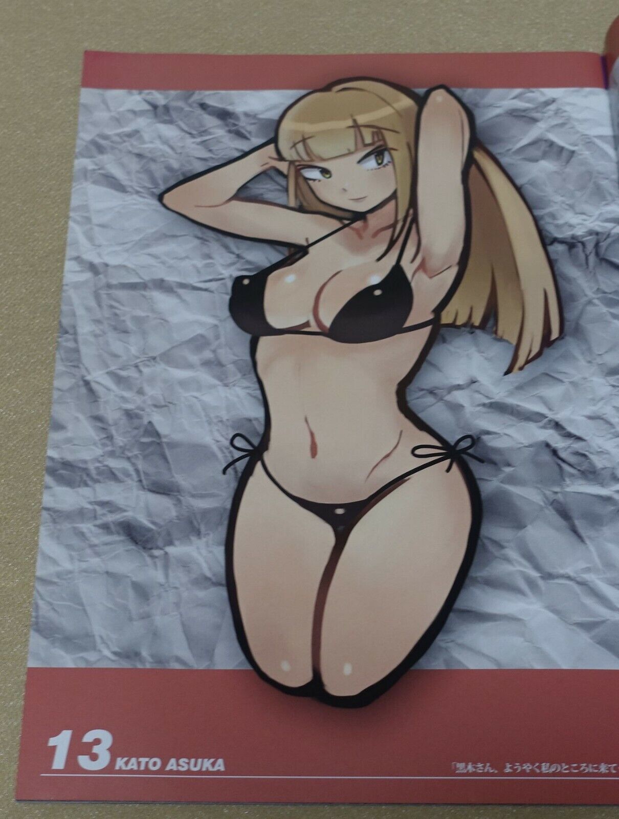 Hi-tec0.3mm Watamote Fan Art Book Watamote Pinpu girl Micro Bikini 