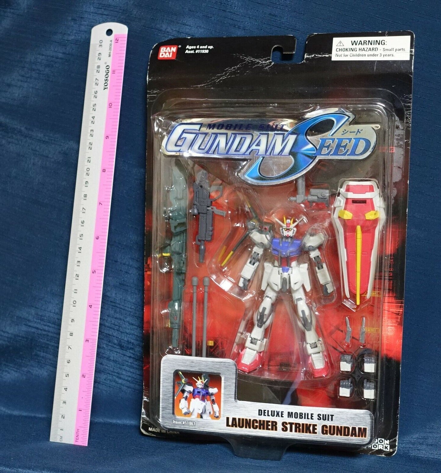 3-7 days from Japan GUNDAM SEED LAUNCHER STRIKE GUNDAM U.S. ver 
