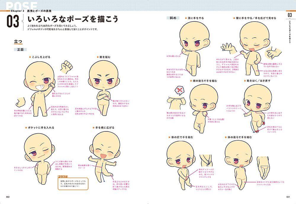 How to Draw MiniCharacters Basics&Expression Techniques for Drawing ChimattoCute 