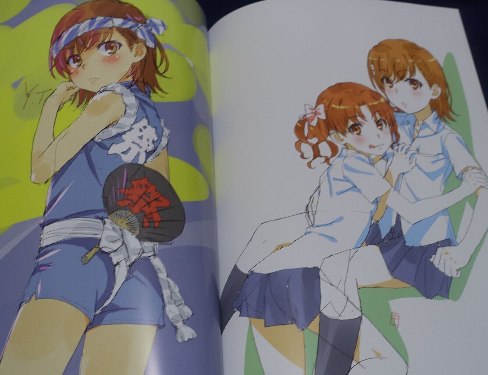 Yuichi Tanaka A Certain Scientific Railgun Designer's Art Doujinshi Book C101 