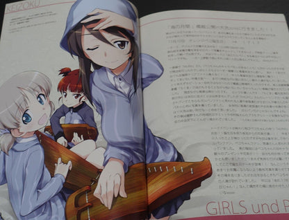 Okotanpeko Tomoyasu Kurashima Girls und Panzer Fan Art Book Iroiro GuP 4 Set 