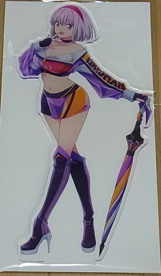 SSSS.GRIDMAN Large Size Acryl Stand Figure RACE QUEEN AKANE 25cm 