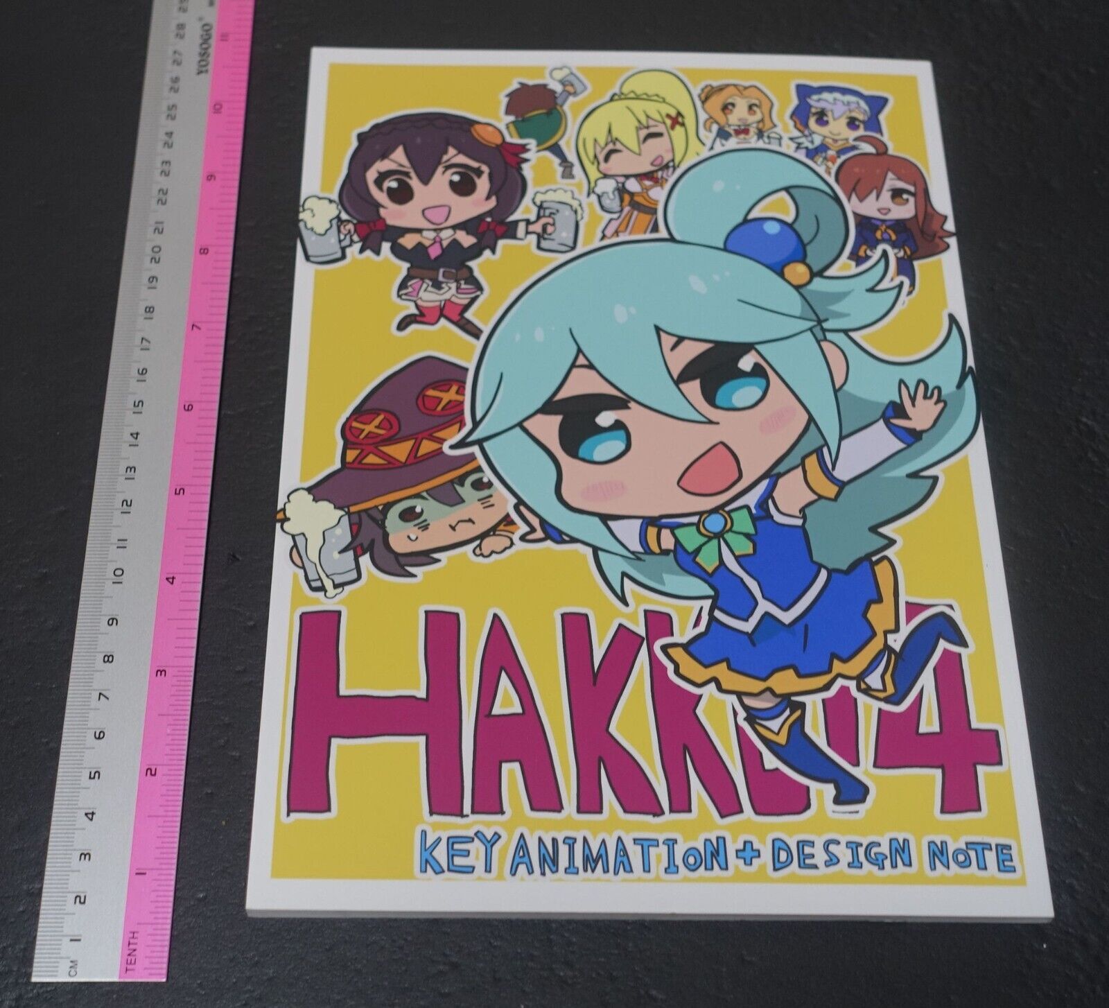 Miso Graphics Konosuba Key Frame & Accessories Design Work Art Book HAKKO! 4 