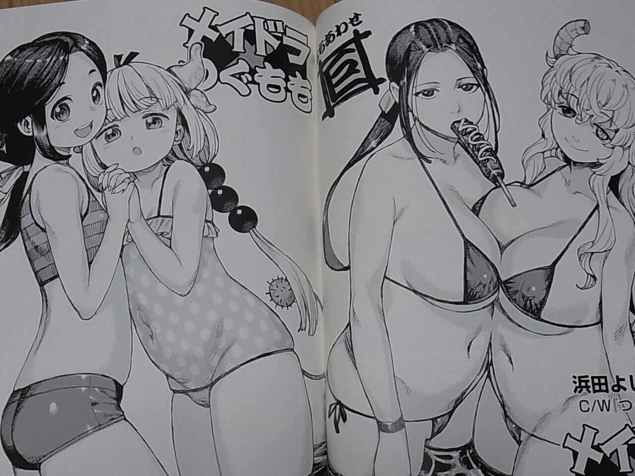 Miss Kobayashi's Dragon Maid Official Fan Doujinshi 4 Book Complete Set 