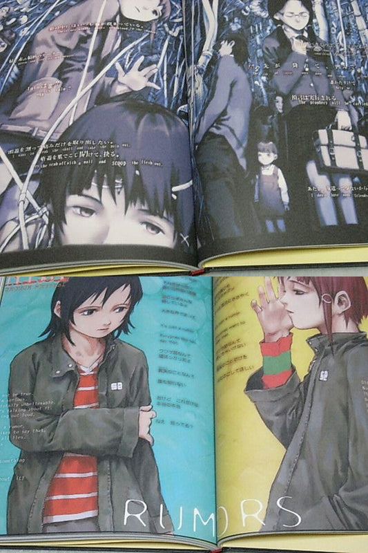 Yoshitoshi Abe Lain Art Collections an omnipresence VERY RARE serial experiments 