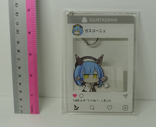 Yostar Azur Lane Acrylic Key Chain Gascogne 