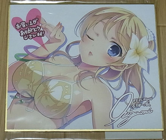 Ichii Ishigami LOVE LIVE! Eri Ayase Fan Art SHIKISHI ART BOARD 