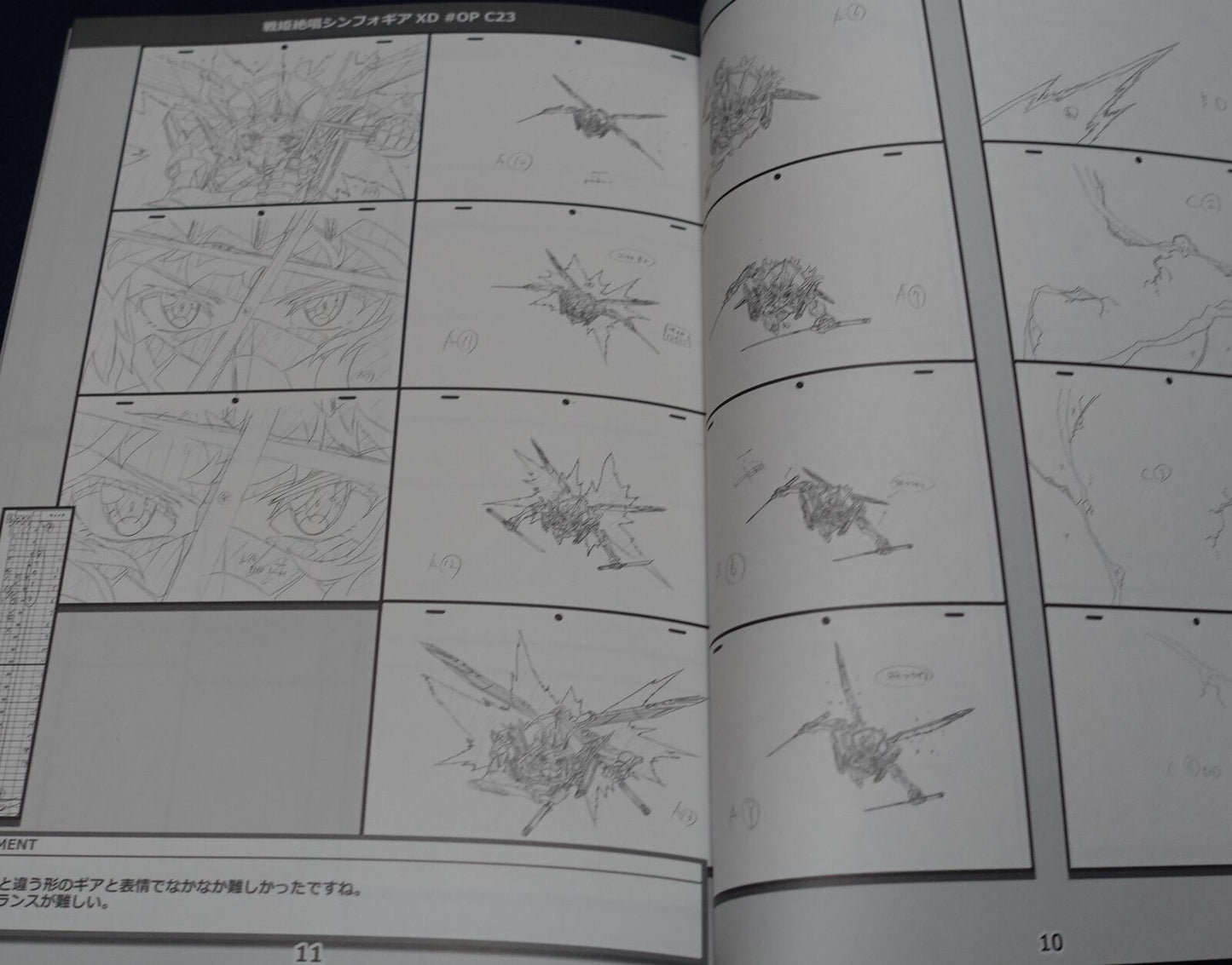 Fumiaki Kouta Animation Symphogear Key Frame Art Work Book High Light 21 